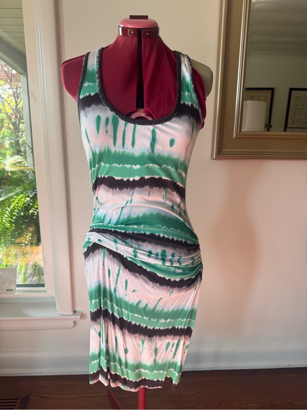 TIE DYE TANK DRESS
